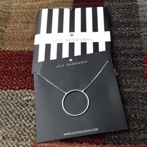 $4/20 🔥 Lele Sadoughi circle necklace Retail $49